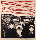 Edvard Munch Anxiety 1896