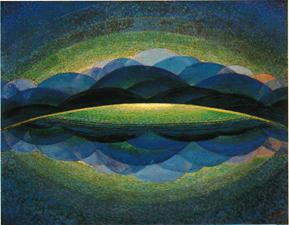 Gerardo Dottori The Lake 1920