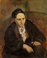 Pablo Picasso Portrait of Gertrude Stein 1906