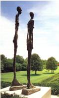 Alberto Giacometti Large Standing Woman I &II  1960