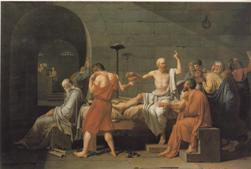 Jacques-Louis David Death of Socrates 1787 